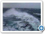 Storm in Atlantic Ocean mv Anja